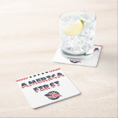 USA Elections Party Collection Rechteckiger Pappuntersetzer (Vor Ort)