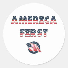 USA Elections Party Collection Runder Aufkleber