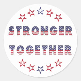 USA Elections Party Collection Runder Aufkleber