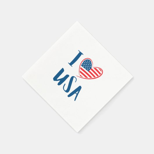 USA Elections Party Collection Serviette (Ecke)