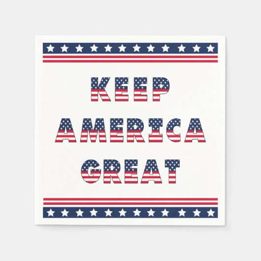 USA Elections Party Collection Serviette (Vorderseite)