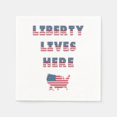 USA Elections Party Collection Serviette (Vorderseite)