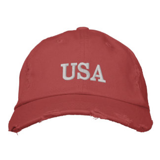 USA EMROIDERED BASEBALL HAT BESTICKTE BASEBALLKAPPE