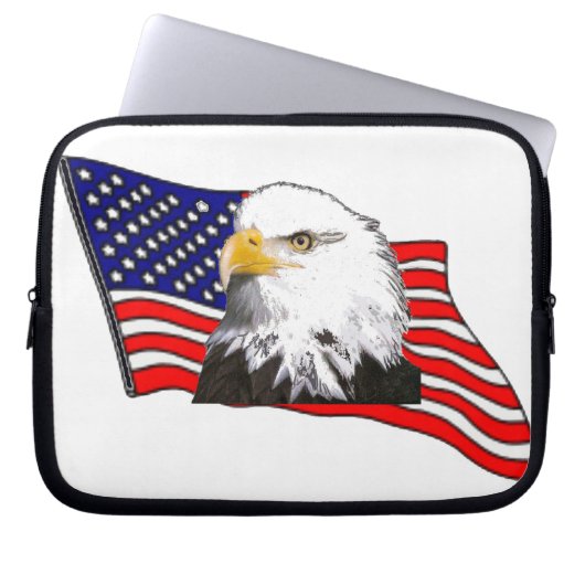 USA-Entwurf PC-Hülse Laptopschutzhülle (Vorderseite)