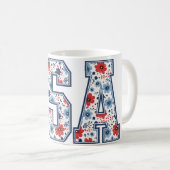 USA EST 1776 KAFFEETASSE (VorderseiteRechts)