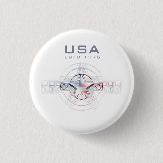 USA Estd. 1776 Button (Vorderseite)