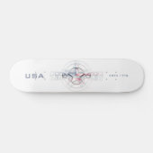 USA Estd. 1776 Skateboard (Horizontal)