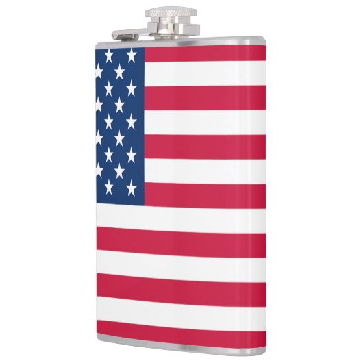 USA-Fahne Flachmann (Links)