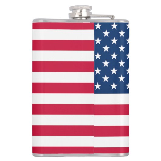 USA-Fahne Flachmann (Rückseite)