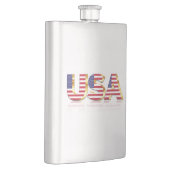 USA-Fahne Flachmann (Rechts)