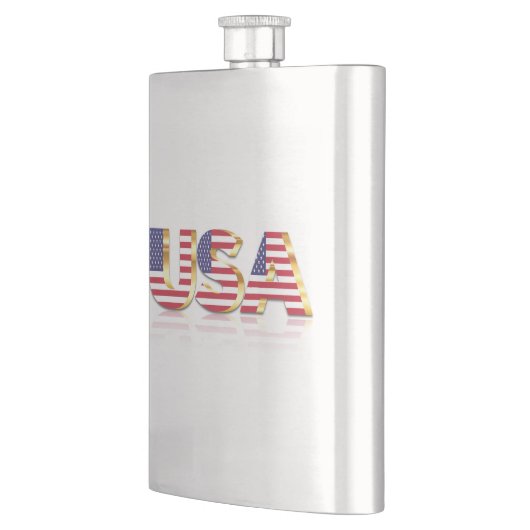 USA-Fahne Flachmann (Links)