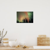 USA, Fairbanks area, Central Alaska, Aurora 3 Poster (Küche)