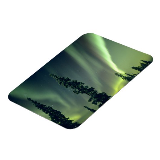 USA, Fairbanks area, Central Alaska, Aurora Magnet (Linke Seite)