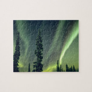 USA, Fairbanks-Gebiet, Zentralalaska, Aurora Puzzle