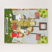 USA Family Gift Jigsaw Puzzle (Horizontal)