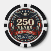 USA feiert 250 Jahre Pokerchips (Vorderseite)