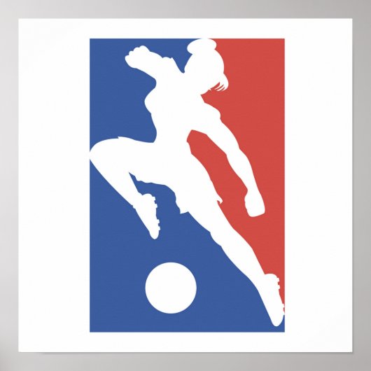 USA Female Soccer Tshirts and Gifts Poster (Vorne)