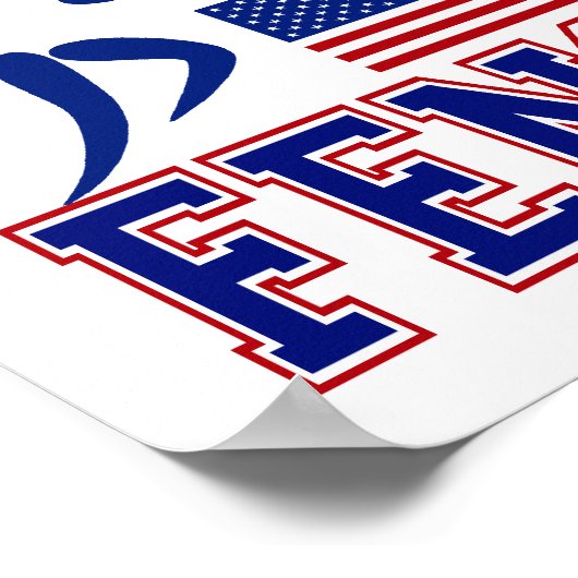 USA Fencing Poster (Ecke)