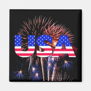 USA-Feuerwerke Magnet