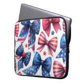 USA Field Day Bows Laptopschutzhülle (Vorderseite Links)