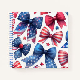 USA Field Day Bows Notizblock