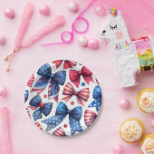 USA Field Day Bows Pappteller (Party)