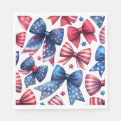 USA Field Day Bows Serviette (Vorderseite)