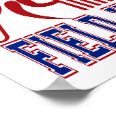 USA Field Hockey Poster (Ecke)