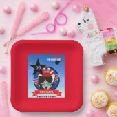 USA Fighting Jet Pilot Birthday Party Paper Teller (Party)