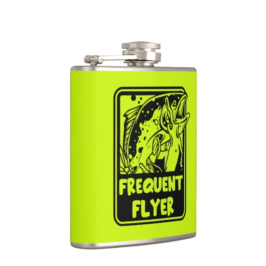 USA Fischen Flachmann (Rechts)