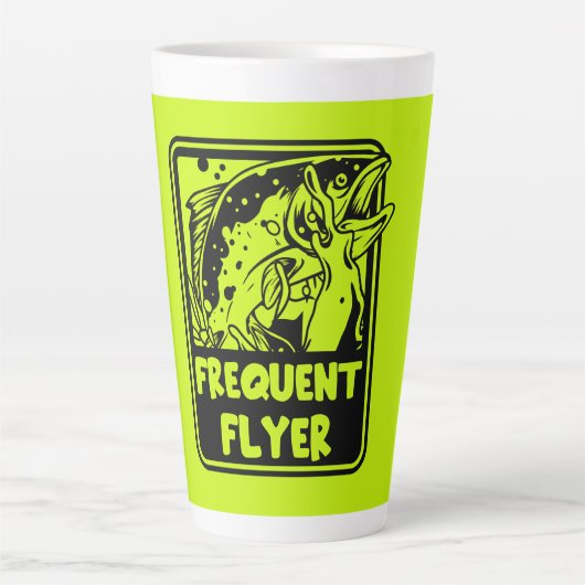 USA Fischen Milchtasse (Vorderseite)