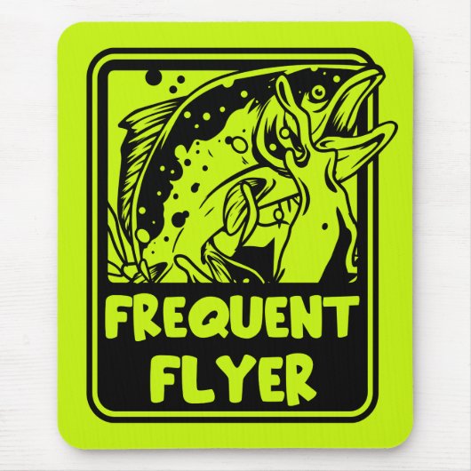 USA Fischen Mousepad (Vorne)