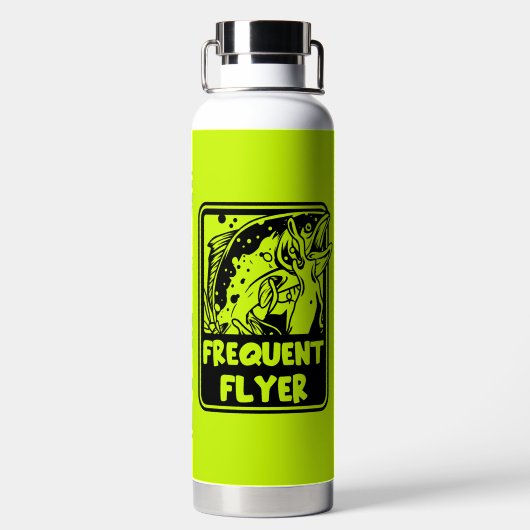 USA Fischen Trinkflasche (Rückseite)