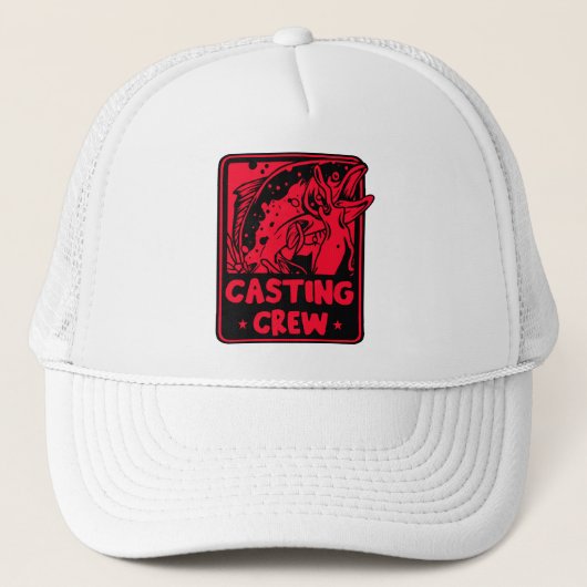 USA Fischen Truckerkappe (Vorderseite)