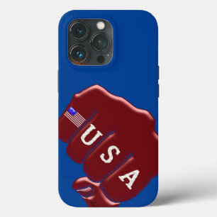 USA Fist Bump mit amerikanischer Flagge Case-Mate  iPhone Hülle