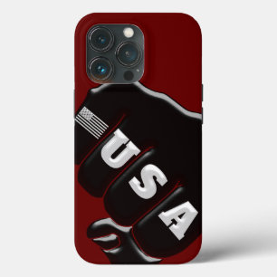 USA Fist Bump mit amerikanischer Flagge Case-Mate iPhone Hülle