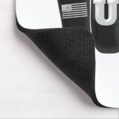 USA Fist Bump mit amerikanischer Flagge Mousepad (Ecke)