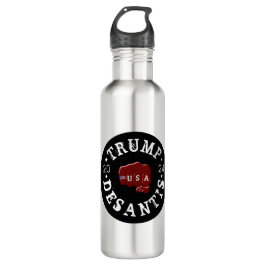 USA Fist Tattoo Trump DeSantis 2024 Edelstahlflasche