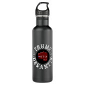 USA Fist Tattoo Trump DeSantis 2024 Edelstahlflasche (Vorderseite)