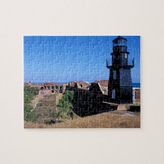 USA, FL, Florida Keys, Fort Jefferson, 1846, 2 Puzzle (Horizontal)