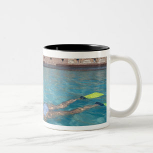 USA, FL, Florida Keys, Fort Jefferson, 1846, Zweifarbige Tasse
