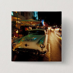 USA, FL, Miami, South Beach bei Nacht. 2 Button