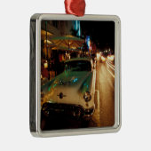 USA, FL, Miami, South Beach nachts.2 Silbernes Ornament (Rechts)