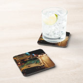 USA, FL, Miami, South Beach nachts.2 Untersetzer (Rechte Seite)