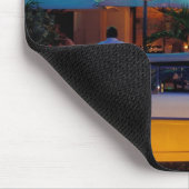 USA, FL, Miami, South Beach nachts. Mousepad (Ecke)
