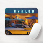 USA, FL, Miami, South Beach nachts. Mousepad (Mit Mouse)