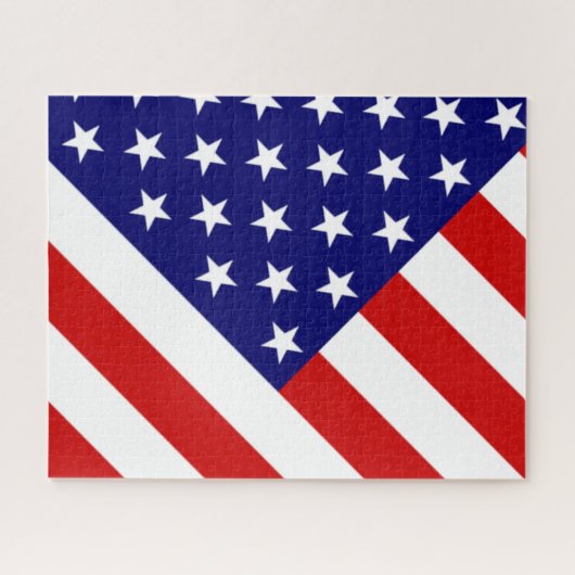 USA Flag 16x20 520pc jpcn Jigsaw Puzzle (Horizontal)