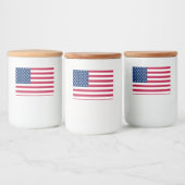 USA Flag-26976 Lebensmitteletikett (Flaschen)