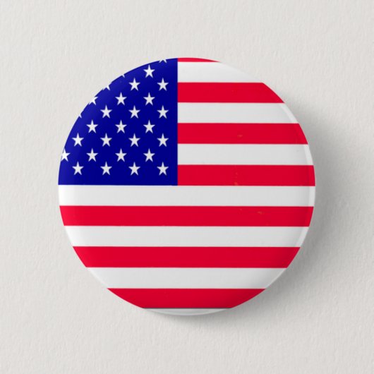 USA Flag 4. Juli Button (Vorderseite)