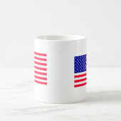 USA Flag 4. Juli Kaffeetasse (Mittel)